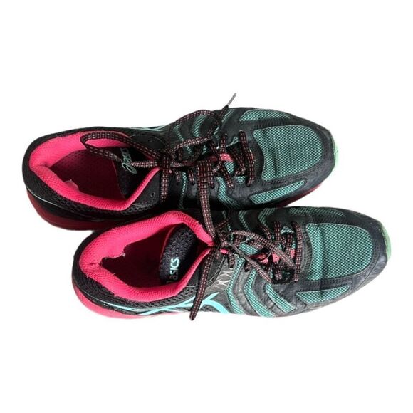 Womens ASICS Gel Fuji Attack 5 Running Sneakers - Sz 10 - Picture 2 of 5